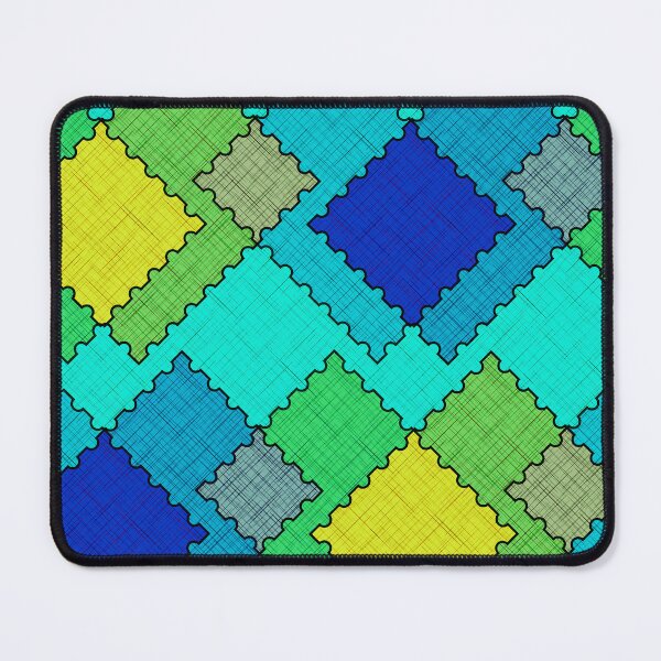 Item preview, Textured patches multicolored strokes shapes designed and sold by fuzzyfox.