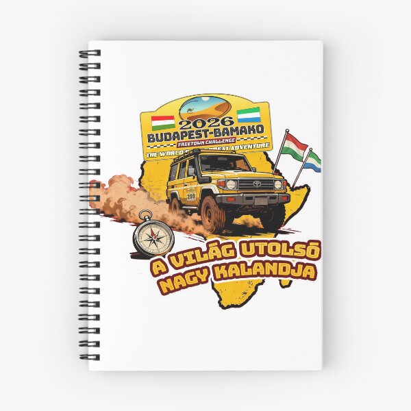 Item preview, 2026 Budapest-Bamako Yellow 4x4 - A Világ Utolsó Nagy Kalandja designed and sold by theninja.