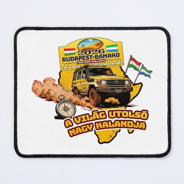 Item preview, 2026 Budapest-Bamako Yellow 4x4 - A Világ Utolsó Nagy Kalandja designed and sold by theninja.