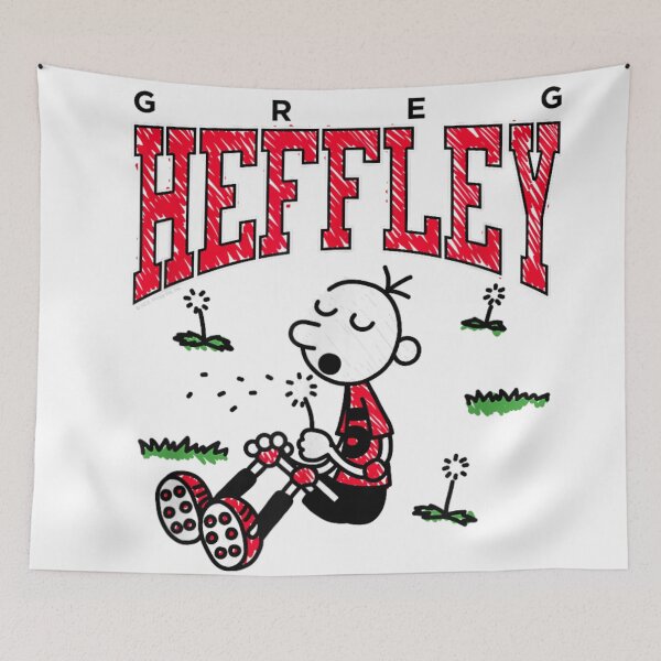 Item preview, Diary of a Wimpy Kid Greg Heffley Sketch Funny designed and sold by Gargamal.