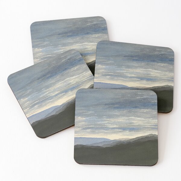Item preview, Sky and Mountains designed and sold by Lisa Neuman Watercolors.