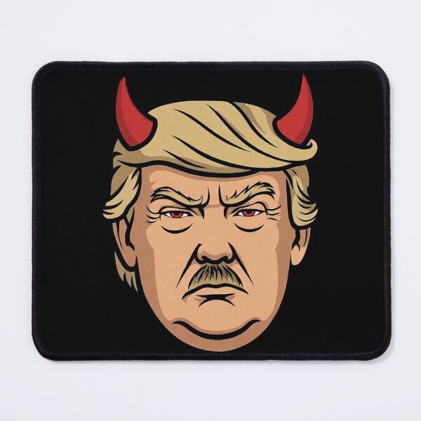 Item preview, Trump Antichrist – Political Satire Devil Horns Parody Tee designed and sold by DyfunctionalTee.