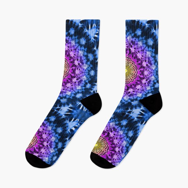 Item preview, Blue Pink tie dye star designed and sold by AuroraXGreen.