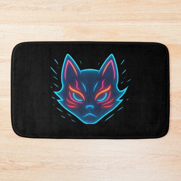 Item preview, Neon Cat Mask designed and sold by CraftedHome.