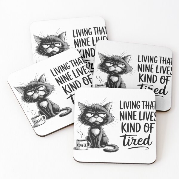 Item preview, Sarcastic Cat Humor Novelty Gifts designed and sold by Timeless-Twirls.