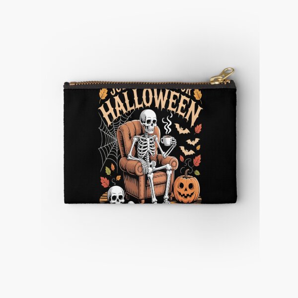 Item preview, Just Waiting For Halloween Skeleton Funny Halloween designed and sold by marsomlevkaf.