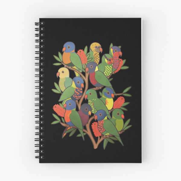 Item preview, Rainbow Lorikeet Parrot Trichoglossus Species designed and sold by Clara Hollins.