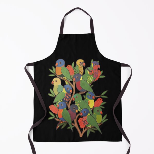 Item preview, Rainbow Lorikeet Parrot Trichoglossus Species designed and sold by Clara Hollins.