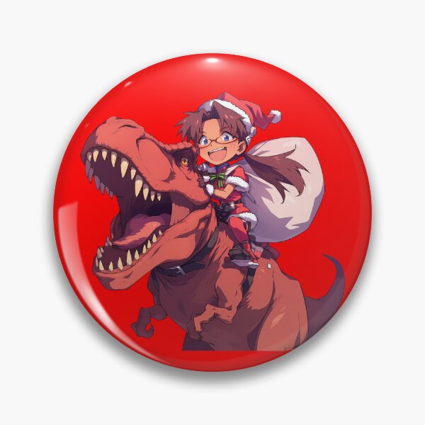 Item preview, Makinami Mari Illustrious Christmas Ride Neon Genesis Evangelion Anime designed and sold by TorbenKuhano.