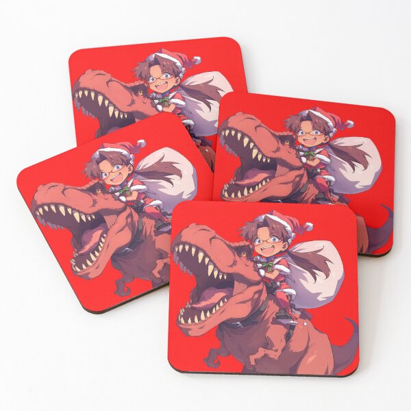 Item preview, Makinami Mari Illustrious Christmas Ride Neon Genesis Evangelion Anime designed and sold by TorbenKuhano.