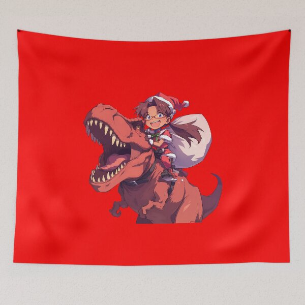 Item preview, Makinami Mari Illustrious Christmas Ride Neon Genesis Evangelion Anime designed and sold by TorbenKuhano.
