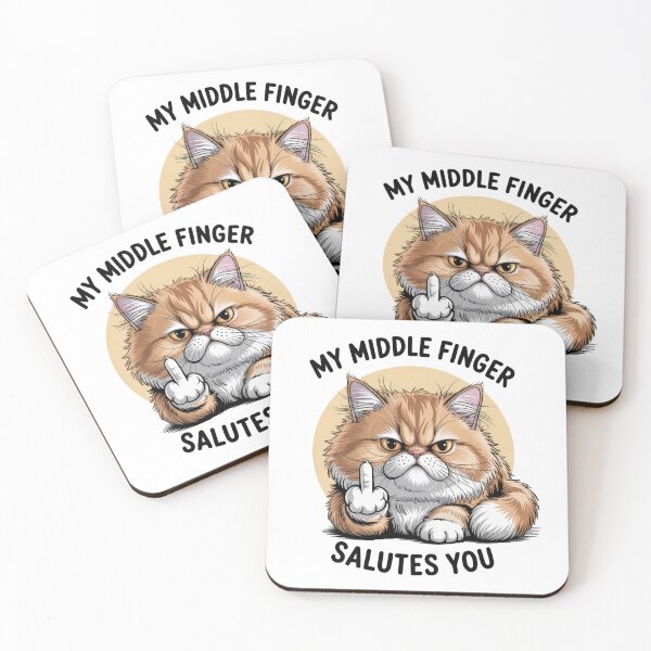 Item preview, Sarcastic Cat Humor Novelty Gifts designed and sold by Timeless-Twirls.