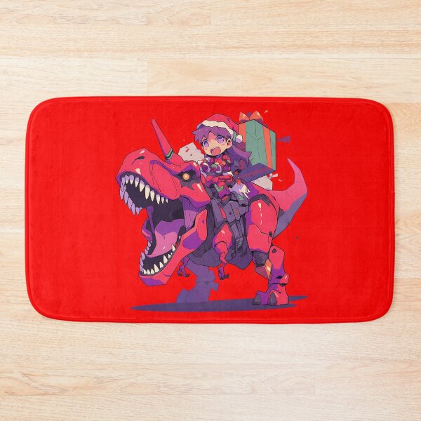 Item preview, Neon Genesis Evangelion Unit 01 Christmas Mecha Dinosaur Ride Anime designed and sold by TorbenKuhano.