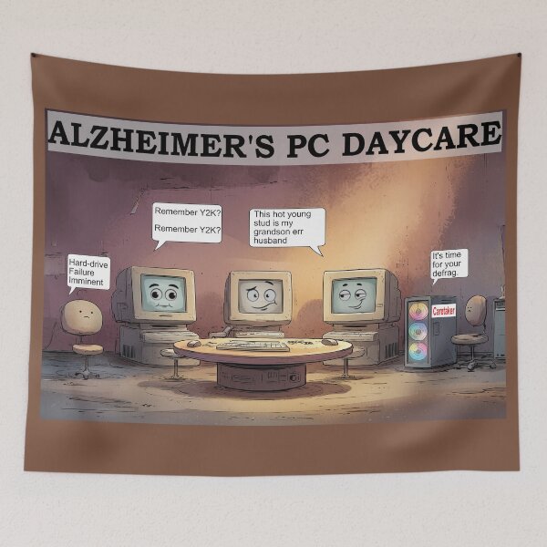 Item preview, Alzheimer’s PC Daycare designed and sold by ArgentoArt.