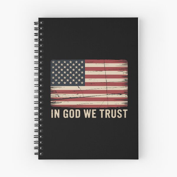 Item preview, In God We Trust USA Flag Cross Patriotic Christian designed and sold by PunkNation-Arts.