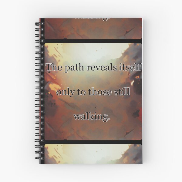 Item preview, The path reveals itself only to those still walking. designed and sold by vagar.