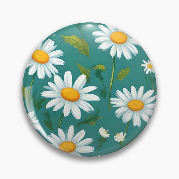 Item preview, Wild Daisies Abstract Print designed and sold by KiwiArtistDK.