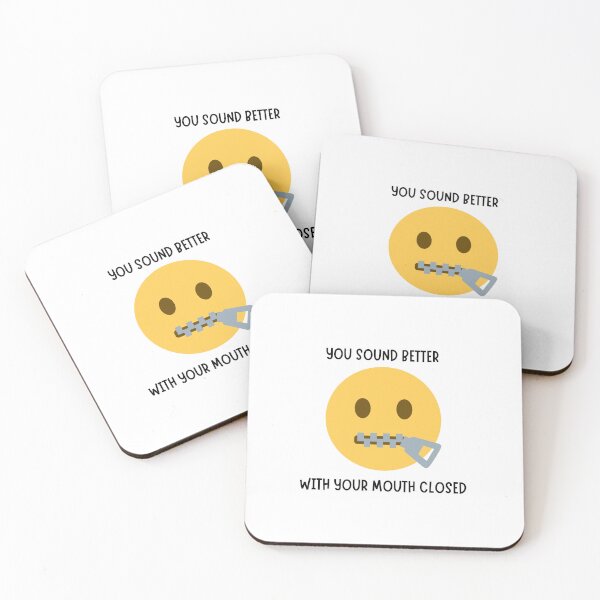 Item preview, You Sound Better With Your Mouth Closed designed and sold by I-Envisions.