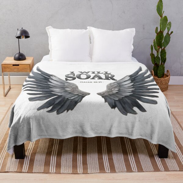 Item preview, I Will Soar- Winged design-Isaiah 40:31 designed and sold by Art by Dannalynn.
