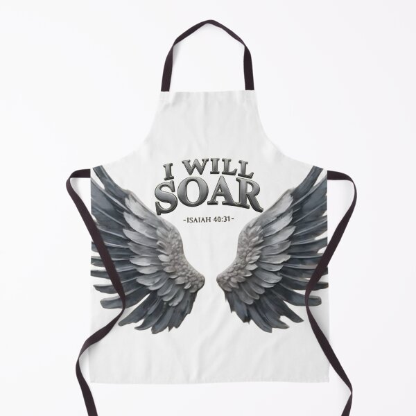 Item preview, I Will Soar- Winged design-Isaiah 40:31 designed and sold by Art by Dannalynn.