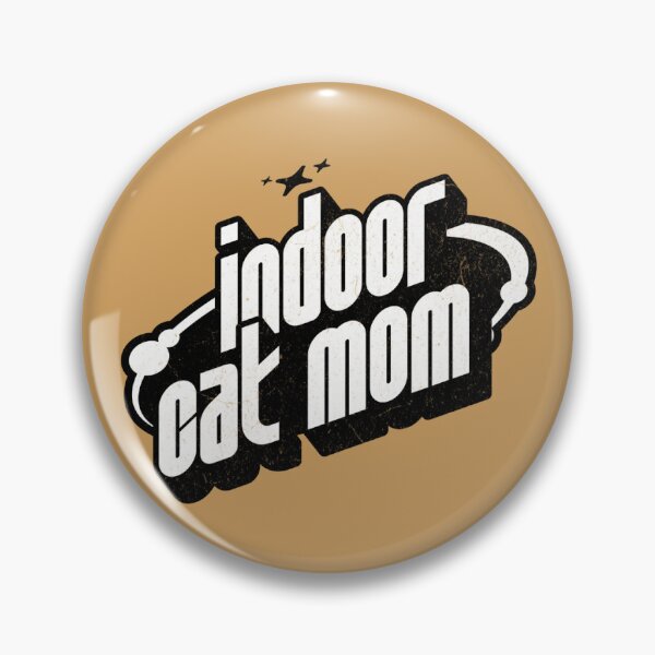 Item preview, indoor cat mom designed and sold by mangopuffstudio.