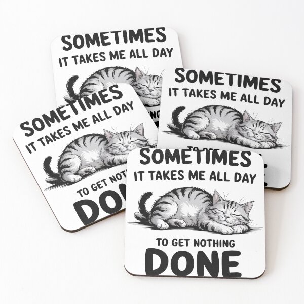Item preview, Sarcastic Cat Humor Novelty Gifts designed and sold by Timeless-Twirls.