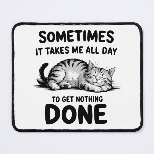 Item preview, Sarcastic Cat Humor Novelty Gifts designed and sold by Timeless-Twirls.