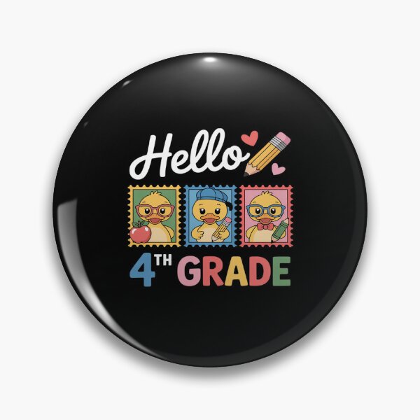 Item preview, Back to School Goose Hello 4th Grade First Day of School designed and sold by LeeEvans222.