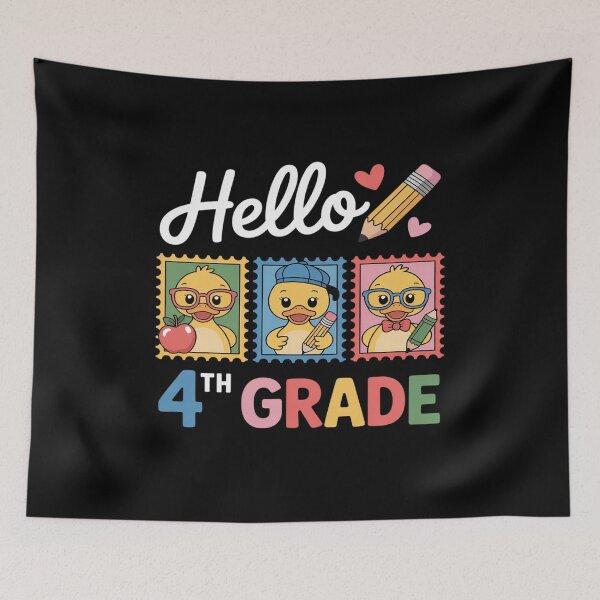 Item preview, Back to School Goose Hello 4th Grade First Day of School designed and sold by LeeEvans222.