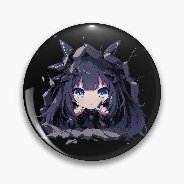 Item preview, Tobiichi Origami Date A Live Anime Chibi Kawaii Peeking Dark Hair designed and sold by TorbenKuhano.