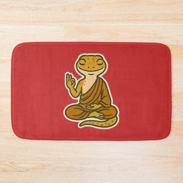 Item preview, Cute Zen Animal Meditation Buddha Art: Gecko designed and sold by PinUpPizzazz.
