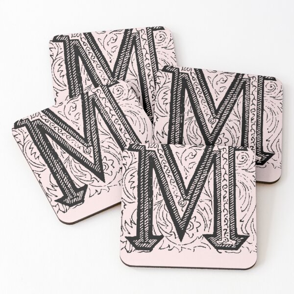 Item preview, Beveled-Alphabet-Letter-M designed and sold by BrunhilMack.