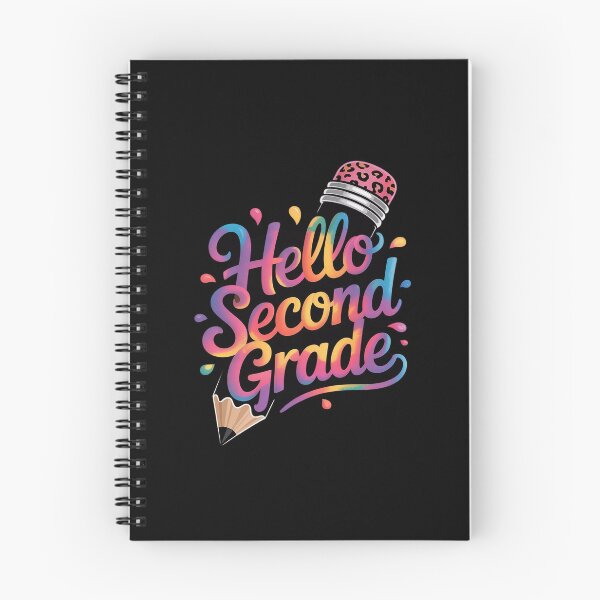 Item preview, Back To School Hello Second 2nd Grade Leopard Tie Dye Pencil designed and sold by LeeEvans222.