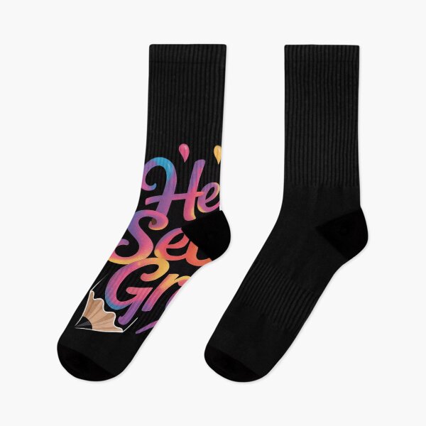 Item preview, Back To School Hello Second 2nd Grade Leopard Tie Dye Pencil designed and sold by LeeEvans222.
