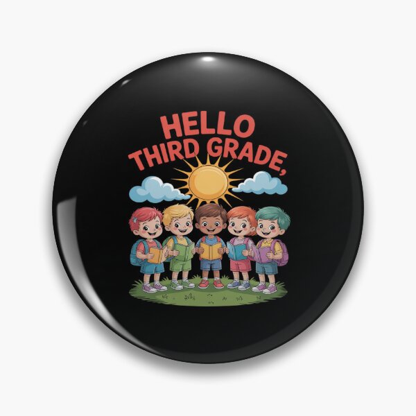 Item preview, Back To School Hello Third Grade Cute designed and sold by LeeEvans222.