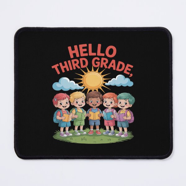 Item preview, Back To School Hello Third Grade Cute designed and sold by LeeEvans222.