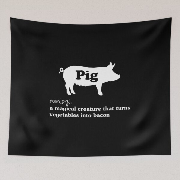 Item preview, Hilarious Pig Definition designed and sold by NQArtist.