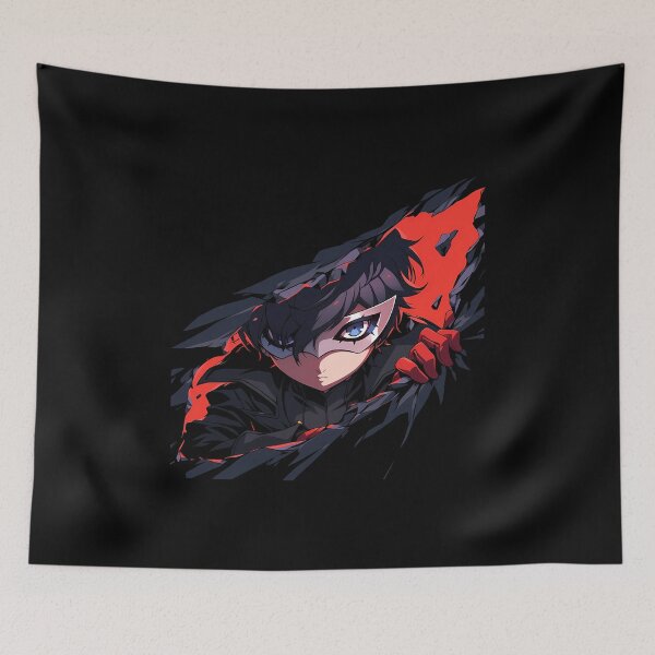 Item preview, Ren Amamiya Persona 5 Game Anime Peeking Masked Phantom Thief designed and sold by TorbenKuhano.