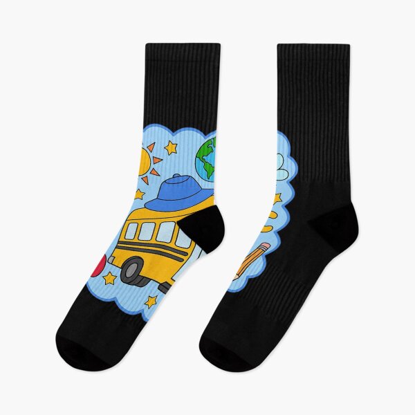 Item preview, Back to School School Bus Student Teacher Boys Kids designed and sold by LeeEvans222.