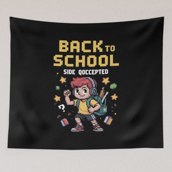 Item preview, Back to School Side Quest Accepted Gamer designed and sold by LeeEvans222.