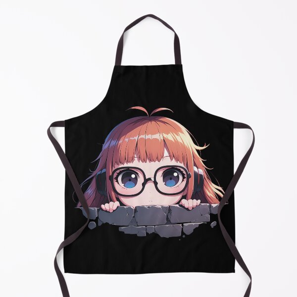 Item preview, Futaba Sakura Persona 5 Game Anime Chibi Kawaii Peeking Glasses designed and sold by TorbenKuhano.