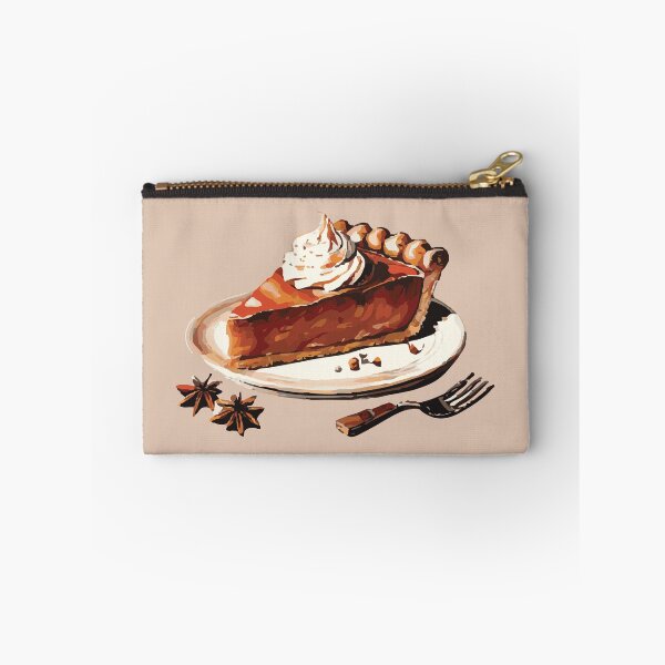 Item preview, Pumpkin Pie Slice – Cozy Fall Dessert Art by Anne Brooke Art designed and sold by Anne Brooke Art.