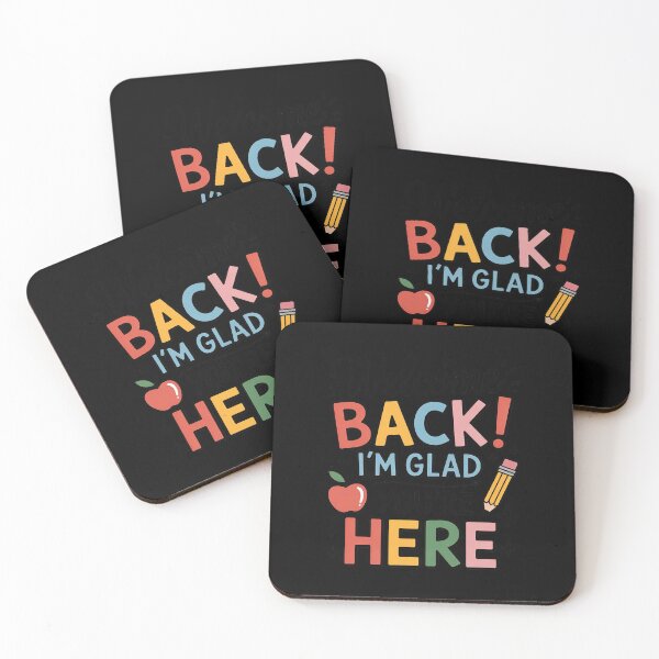 Item preview, Back to School Teacher Welcome Back I'm Glad You're Here designed and sold by JonBarnes22.
