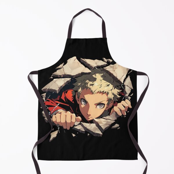 Item preview, Ryuji Sakamoto Peeking Persona 5 Game Anime Bold Punch Through Wall designed and sold by TorbenKuhano.
