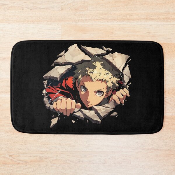 Item preview, Ryuji Sakamoto Peeking Persona 5 Game Anime Bold Punch Through Wall designed and sold by TorbenKuhano.
