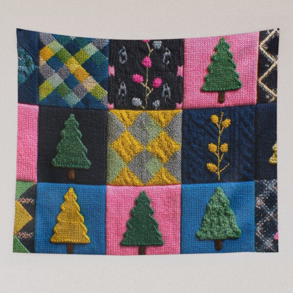Item preview, Patchwork Christmas Holiday designed and sold by scicilysimonee.