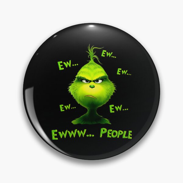Item preview, Grinch Ew People Funny Christmas Mood designed and sold by Kasey Wolfe.