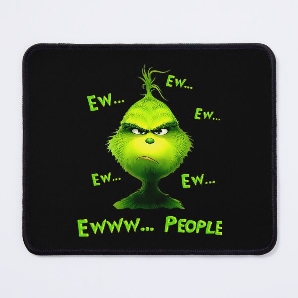 Item preview, Grinch Ew People Funny Christmas Mood designed and sold by Kasey Wolfe.