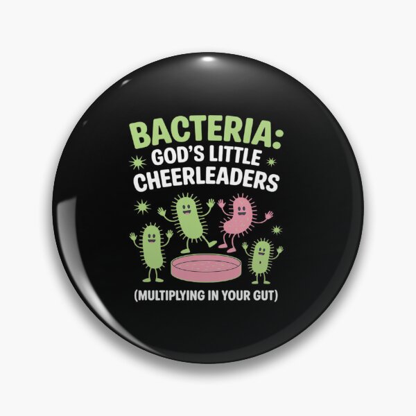 Item preview, Bacteria Cheerleaders Science Microbiology Petri Dish designed and sold by JonBarnes22.