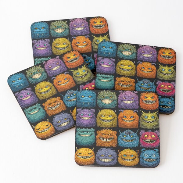 Item preview, Monster Faces designed and sold by JPugliese.